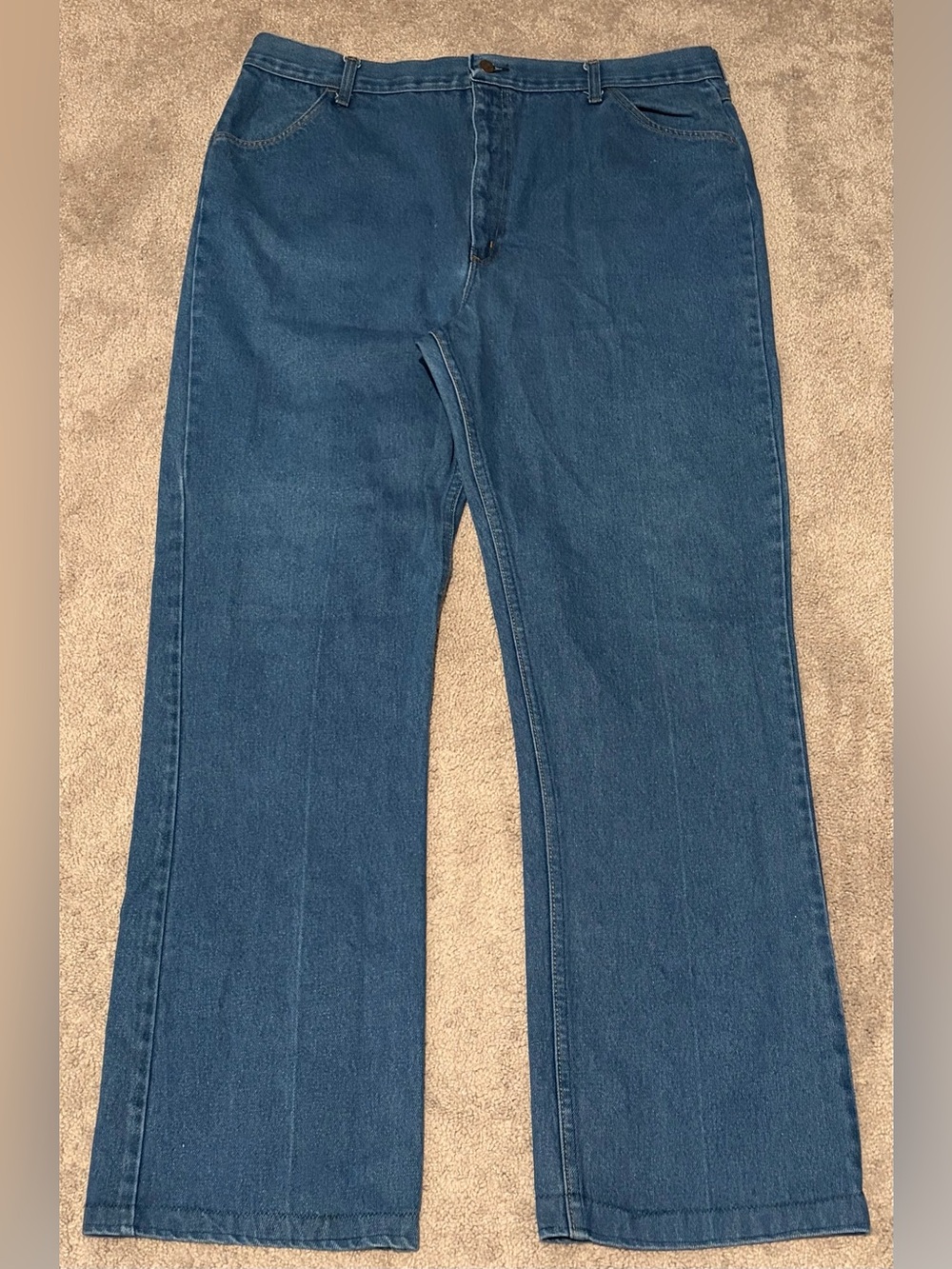 VTG Sears Roebuck Men’s Jeans 40x40 Fits 40x34 Blue Western USA Made